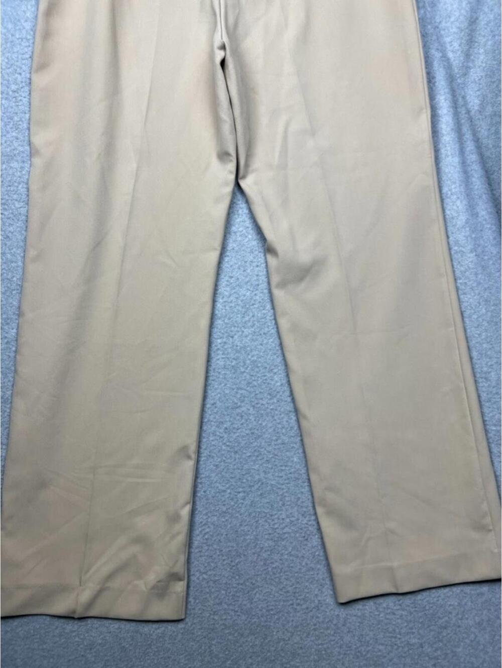 Zara Straight Leg Pants Womens Size L Beige Minimalist Simple Career Office - Picture 11 of 11